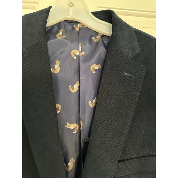 Lauren Ralph Lauren Men's Classic-Fit Elbow Patch Corduroy Blazer Coat Size 46L - Picture 3 of 8